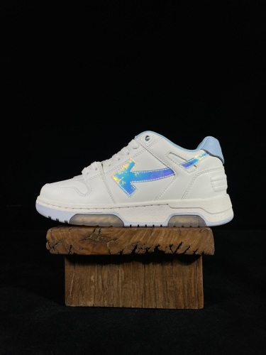 Off White Classic Unisex Leather Casual Sneakers Fashion Street Sports Board Shoes