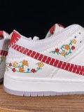 Nike SB Dunk Low Decon N7 Opti Yellow University Red Unisex Casual Board Shoes Street Sneakers