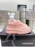 Versace Odissea Fashion Cowhide Casual Sports Shoes Unisex La Medusa Element 3D Sneakers