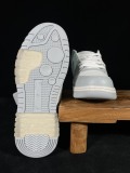 Off White Classic Unisex Leather Casual Sneakers Fashion Street Sports Board Shoes