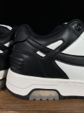 Off White Classic Unisex Leather Casual Sneakers Fashion Street Sports Board Shoes