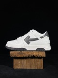 Off White Classic Unisex Leather Casual Sneakers Fashion Street Sports Board Shoes