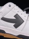 Off White Classic Unisex Leather Casual Sneakers Fashion Street Sports Board Shoes
