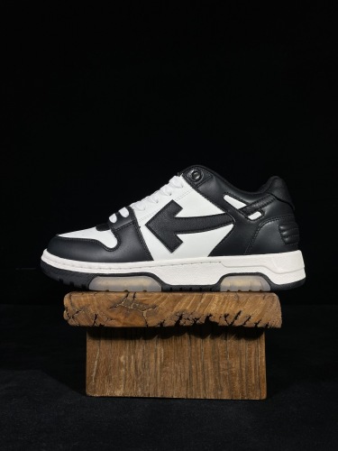 Off White Classic Unisex Leather Casual Sneakers Fashion Street Sports Board Shoes