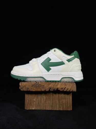Off White Classic Unisex Leather Casual Sneakers Fashion Street Sports Board Shoes
