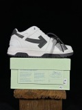 Off White Classic Unisex Leather Casual Sneakers Fashion Street Sports Board Shoes
