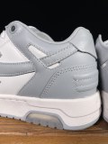 Off White Classic Unisex Leather Casual Sneakers Fashion Street Sports Board Shoes