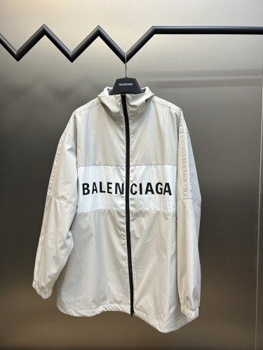 Balenciage Classic patchwork Letter Stormtrooper Unisex Casual Oversize Jacket Coats
