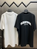 Balenciaga Inverted Letter Loose Short Sleeve Unisex Oversize Casual T-Shirts