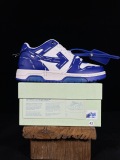 Off White Classic Unisex Leather Casual Sneakers Fashion Street Sports Board Shoes