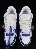 Off White Classic Unisex Leather Casual Sneakers Fashion Street Sports Board Shoes