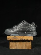 Off White Classic Unisex Leather Casual Sneakers Fashion Street Sports Board Shoes