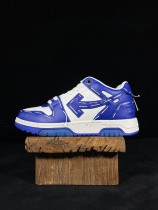 Off White Classic Unisex Leather Casual Sneakers Fashion Street Sports Board Shoes