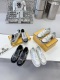 Fendi Unisex Retro Casual Comfortable Sneakers Street Board Shoes