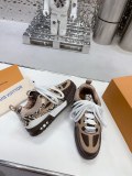 Louis Vuitton Trainer Unisex Show Skateboard Shoes Chunky Skate Shoes Sneakers