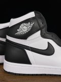 Nike Jordan Air Jordan 1 High Retro Black White Unisex Basketball Sneakers Shoes