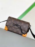 Louis Vuitton M81746 M81783 M82534 Steamer Mini Handbag Monogram Eclipse Hand Bag Sizes:18*11*6.5CM
