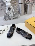 Fendi Unisex Retro Casual Comfortable Sneakers Street Board Shoes