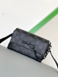 Louis Vuitton M81746 M81783 M82534 Steamer Mini Handbag Monogram Eclipse Hand Bag Sizes:18*11*6.5CM