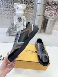 Fendi Unisex Retro Casual Comfortable Sneakers Street Board Shoes