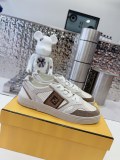 Fendi Unisex Retro Casual Comfortable Sneakers Street Board Shoes