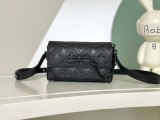 Louis Vuitton M81746 M81783 M82534 Steamer Mini Handbag Monogram Eclipse Hand Bag Sizes:18*11*6.5CM