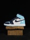 Nike Jordan Air Jordan 1 High Retro UNC Patent Unisex Basketball Sneakers Shoes