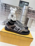 Fendi Unisex Retro Casual Comfortable Sneakers Street Board Shoes