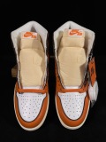 Nike Jordan Air Jordan 1 High OG Starfish Unisex Basketball Sneakers Shoes