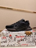 Dolce & Gabbana Men Casual Cowhide Sneakers Fashion Skateboard Shoes