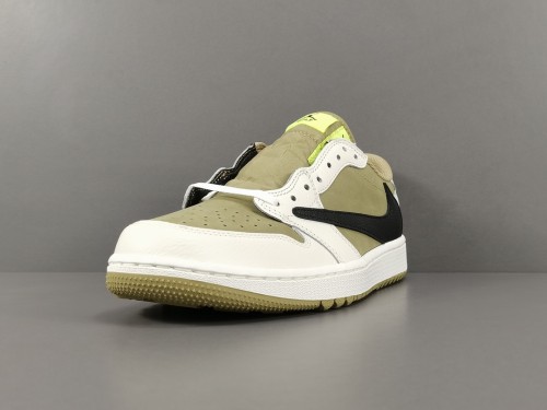 Travis Scott 6.0 x Nike Air Jordan 1 AJ1 Low Glof Unisex Casual Board Shoes Sneakers
