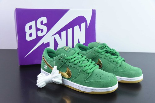 Nike SB Dunk Low Shamrock Fashion Men Sneakers Casual Board Shoes