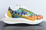 Sacai x Nike Woven 4.0 Unisex Sports Casual Sneakers Vintage Running Shoes