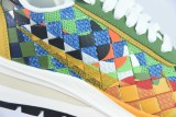 Sacai x Nike Woven 4.0 Unisex Sports Casual Sneakers Vintage Running Shoes