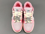 Nike DUNK Low Hot Puncnh and Pink Foam Women Fashion Sneakers Shoes