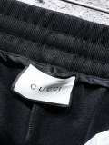 Gucci Unisex Casual Fashion Classic Ribbon Webbing Casual Pants Full Logo Jacquard Pants