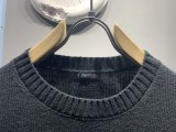 Prada Classic Simplicity Sporty Style Pullover Unisex Woven Pocket Sweater