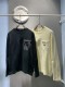 Prada Classic Simplicity Sporty Style Pullover Unisex Woven Pocket Sweater