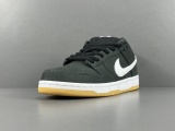 Nike Dunk SB Low Pro Iso Black Gum Men Casual Board Shoes Street Sneakers