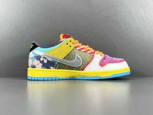 Nike Dunk SB Low Po What the Dunk Unisex Casual Sneakers Shoes