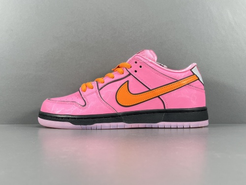 The Powerpuff Girls x Nike DUNK SB Low Unisex Casual Sneakers Shoes