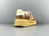 Gucci Chunky B Classic Daddy Shoes Unisex Fashion Biscuit Sneakers Shoes Brown