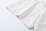 Saint Michael Oreo Printed Short Sleeve Vintage Washed Old Cotton Round Neck T-Shirt