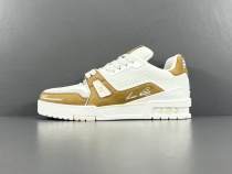 Louis Vuitton Trainer Fashion Low Casual Board Shoes Unisex Rendering Sneakers