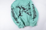 Hellstar Path To Paradise Angel Hand-painted Hoodie Unisex Pullover Casual Loose Sweatshirts