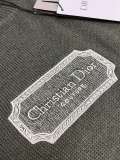 Dior Unisex Embroidery Cashmere Round Neck Sweater Wool Sweater