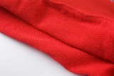 Hellstar Flame Printed Hoodie Vintage Pullover Washed Old Red Loose Sweatshirts