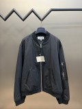 Loewe Classic Fashion Men Pilot's Thin Cotton-Padded Full Zip Jacket