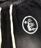 Hellstar Flare Printed Pants Vintage Washed Old Casual Sports Sweatpants