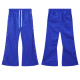 Hellstar Waxed Nylon Button Straight Leg Breastplate Loose Casual Pants